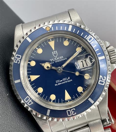 tudor blue submariner.